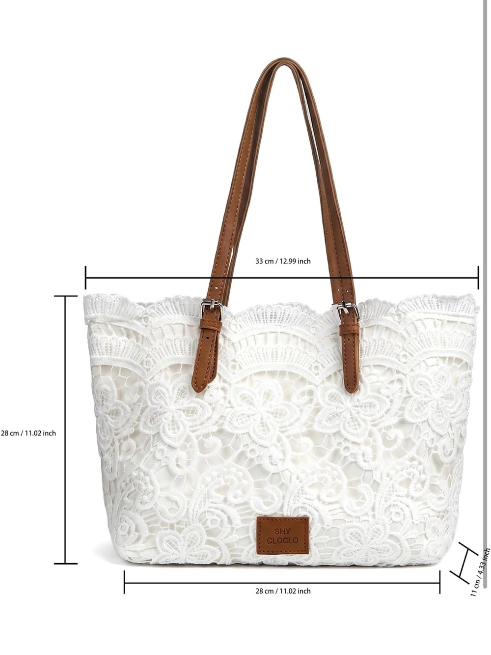 Bohemian Lace Tote - Picture 4 of 7